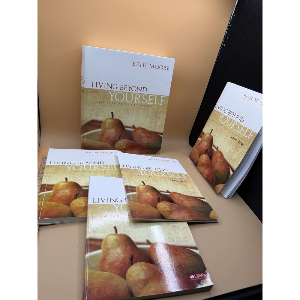 Beth Moore Living Beyond Yourself Leader Kit DVD Bible Study Partial Set
